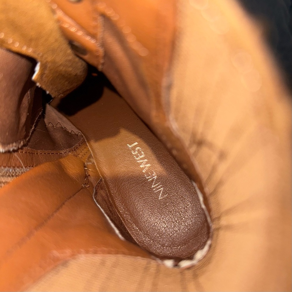 Nine West Lace-Up Hiking Boots for Women - Picture 8 of 8